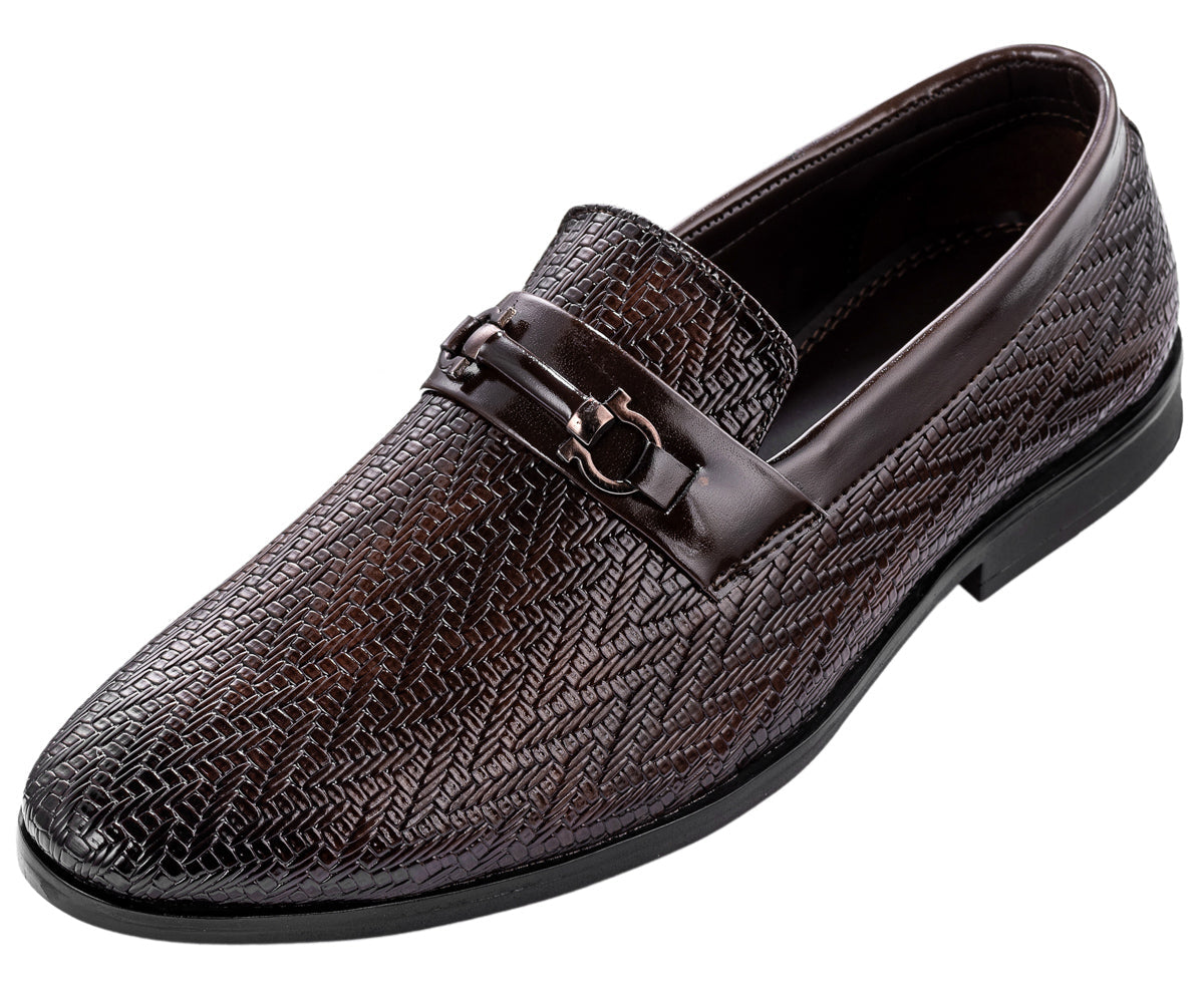 DEEUCO Men's Tan Casual Loafers