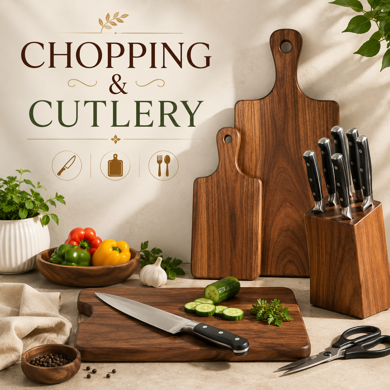 Chopping & Cutlery