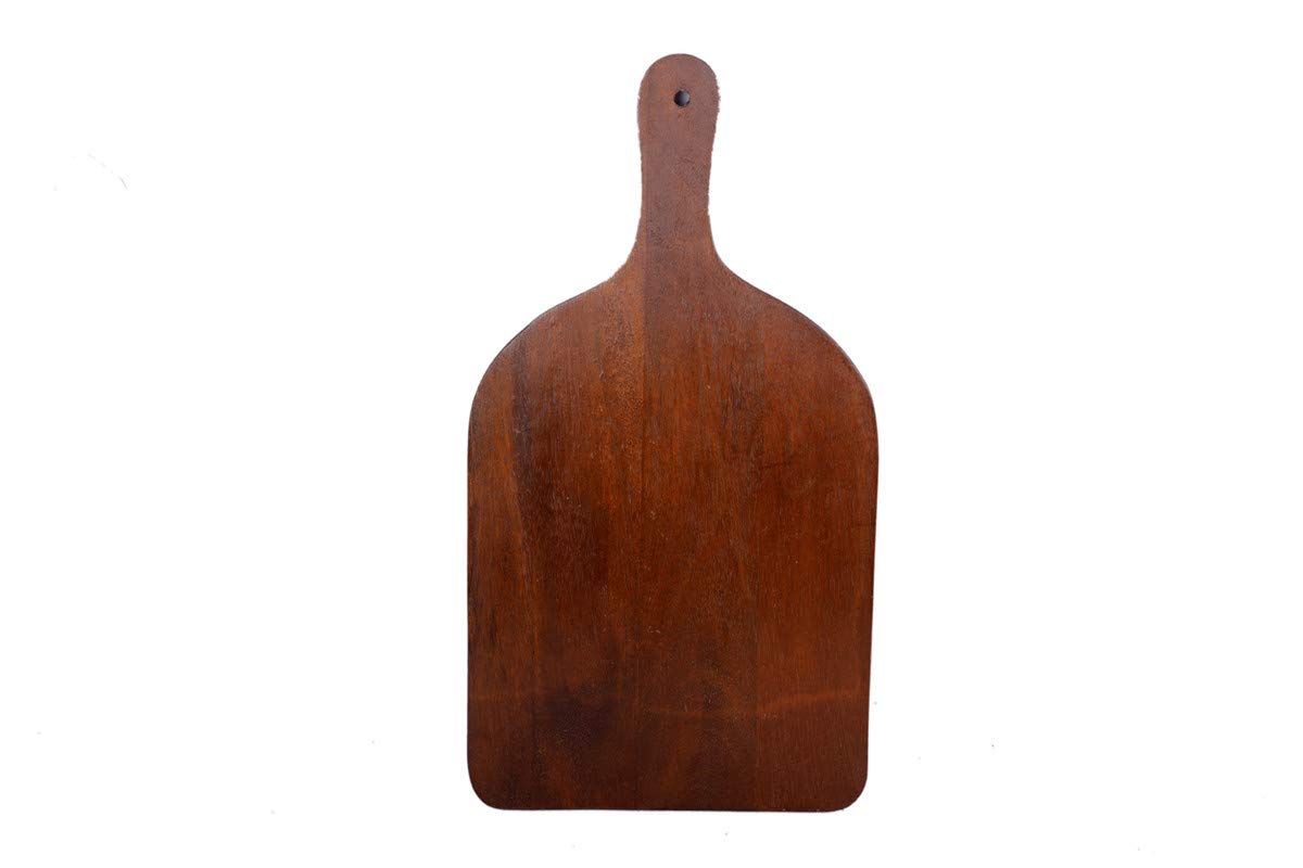 Wooden Brown Chopping/Cutting Board (Size:17x9x0.75 Inches)