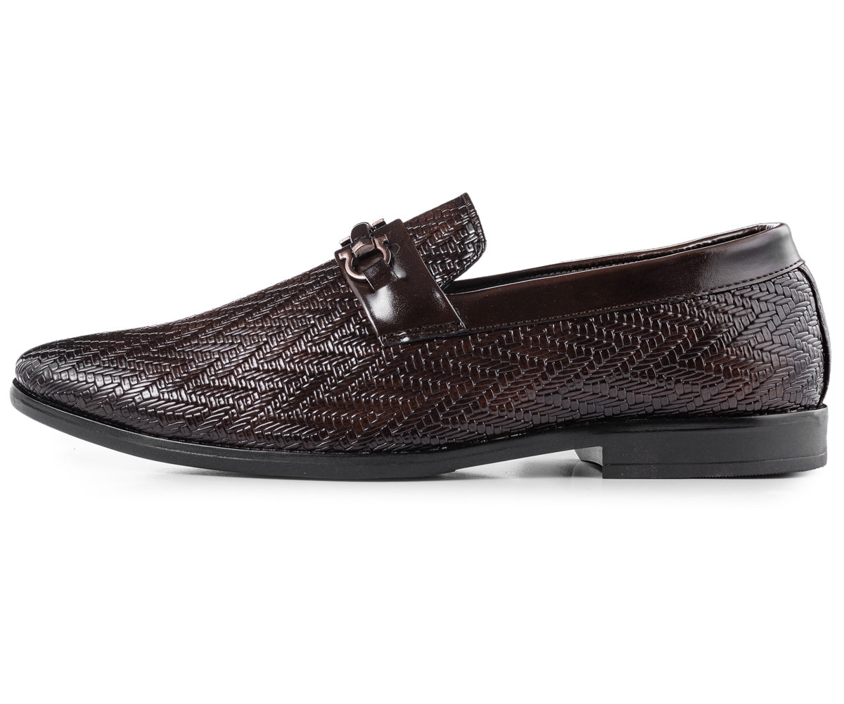 DEEUCO Men's Tan Casual Loafers
